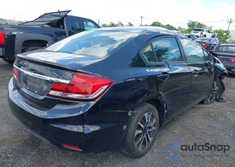 2013 Honda Civic Ex из США, поврежденный, VIN 19XFB2F83DE210585